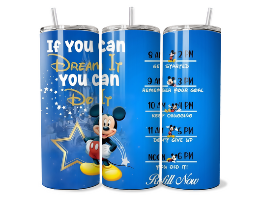 Mickey Mouse Insulated Travel Tumbler - Stainless Steel