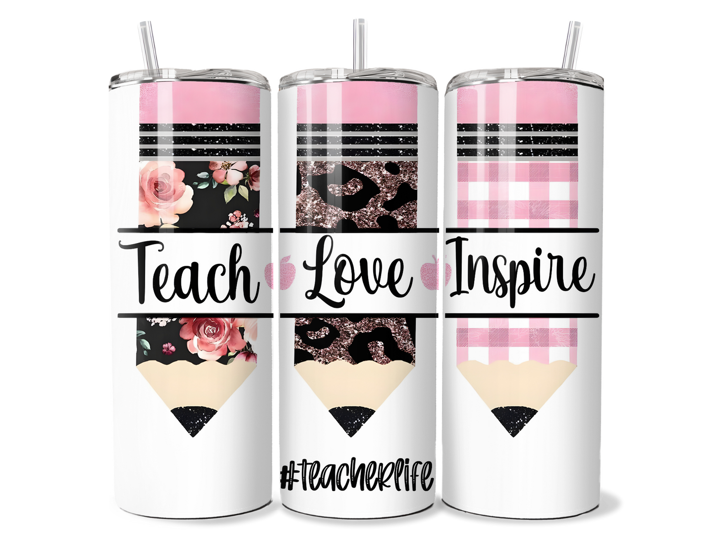 Teach Love Inspire Insulated Tumbler