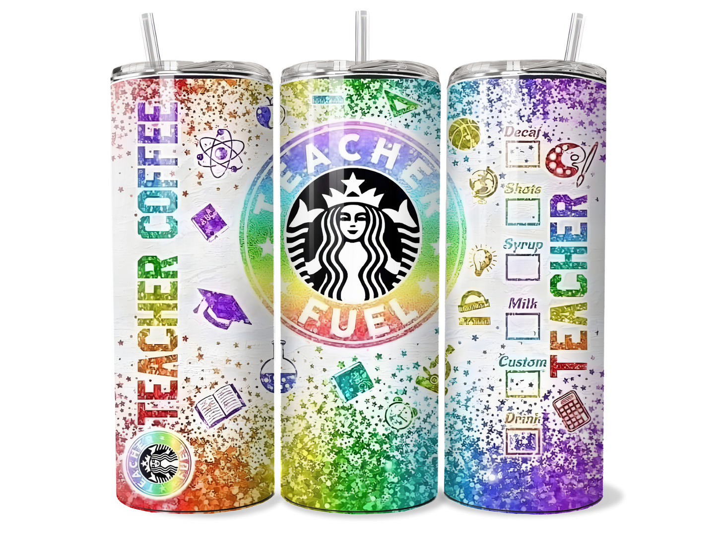 Teacher Fuel Insulated Tumbler