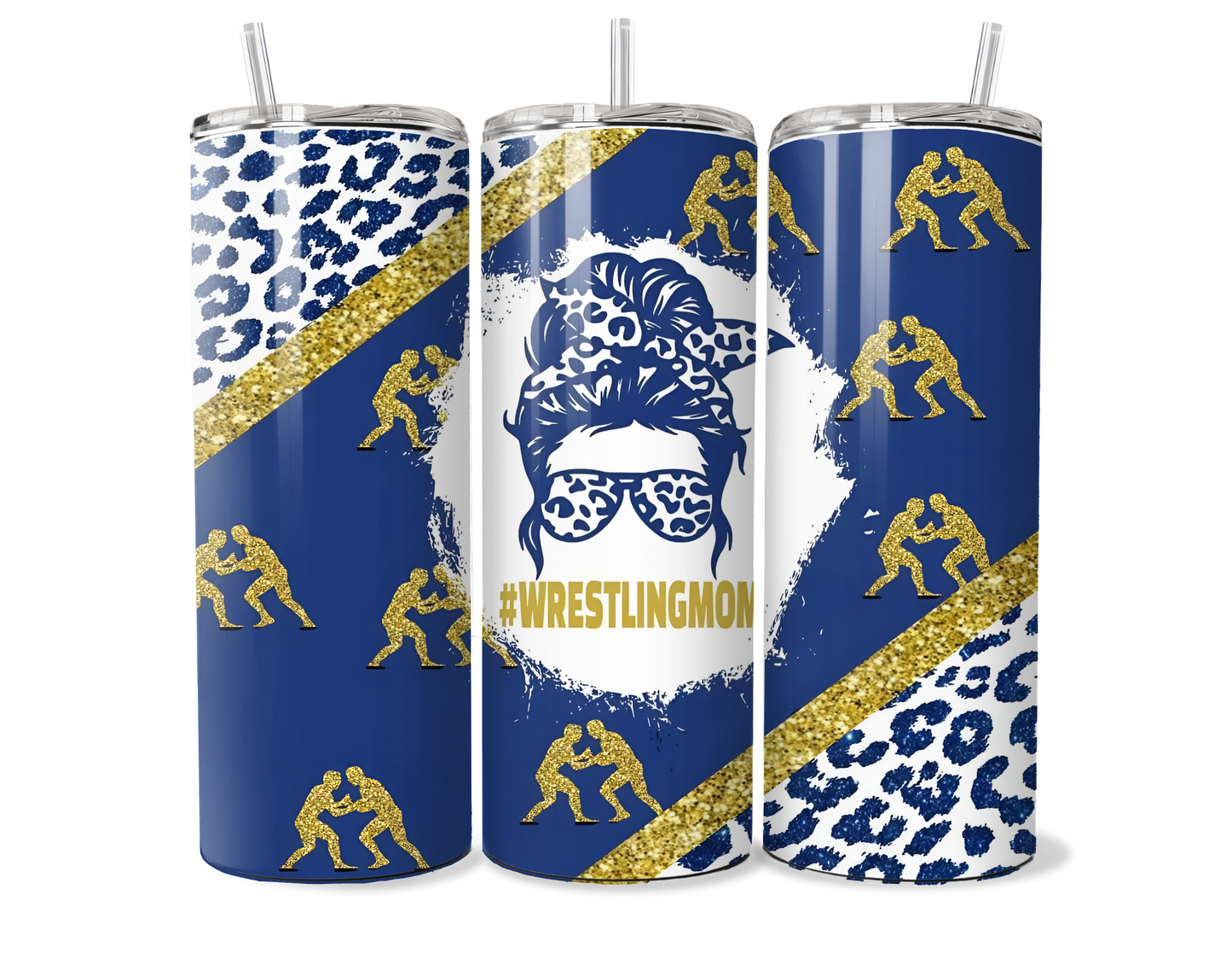 Wrestling Mom Insulated Tumbler