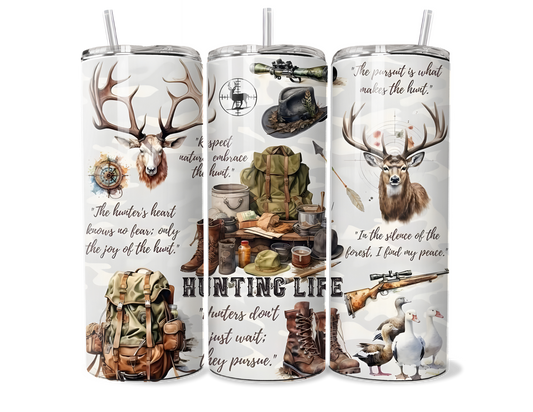 Hunting Life Insulated Tumbler