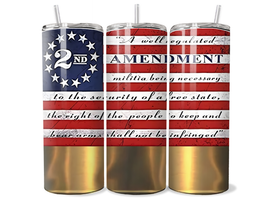 2nd Amendment Insulated Tumbler