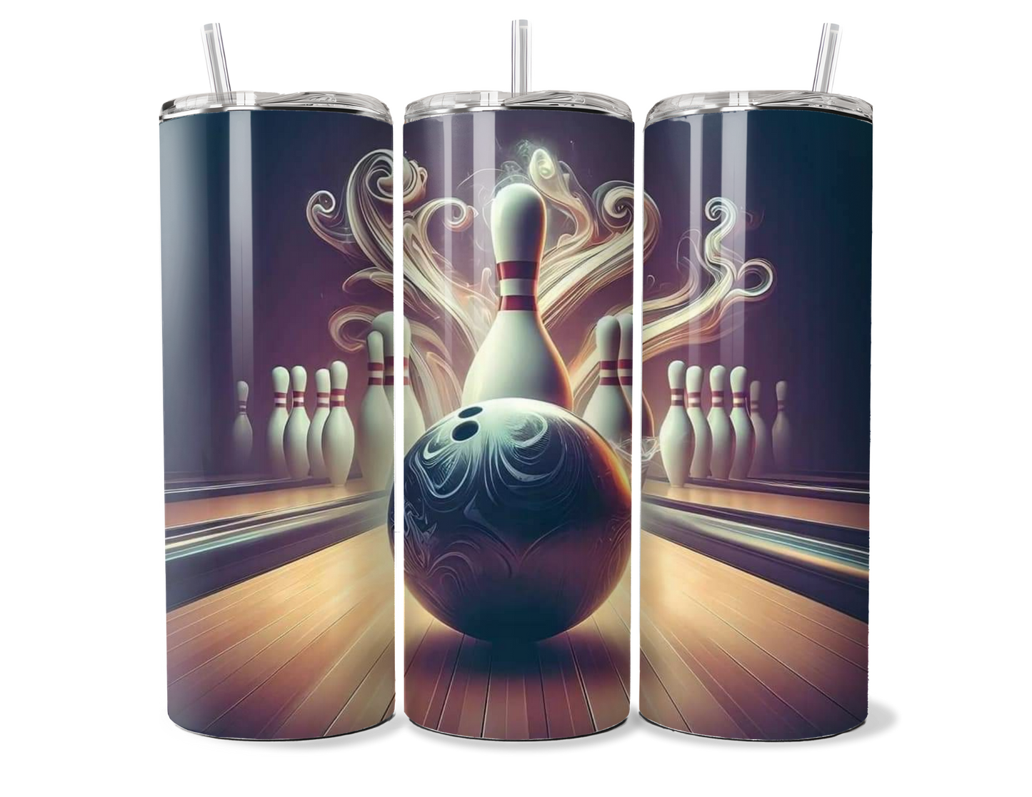 "King of the Lanes" Bowling Insulated Tumbler