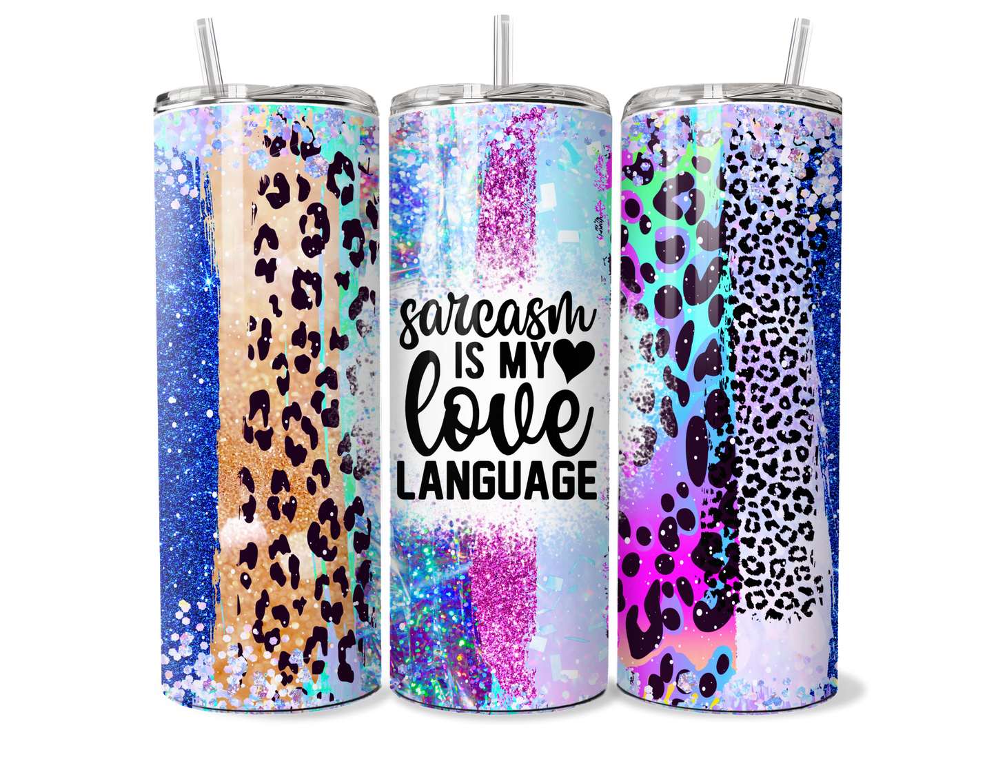 Sarcasm is My Love Language Insulated Travel Tumbler