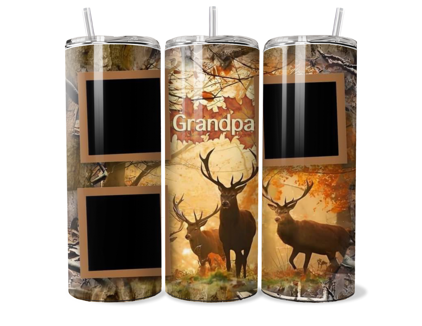 Personalizable Grandpa Insulated Tumbler