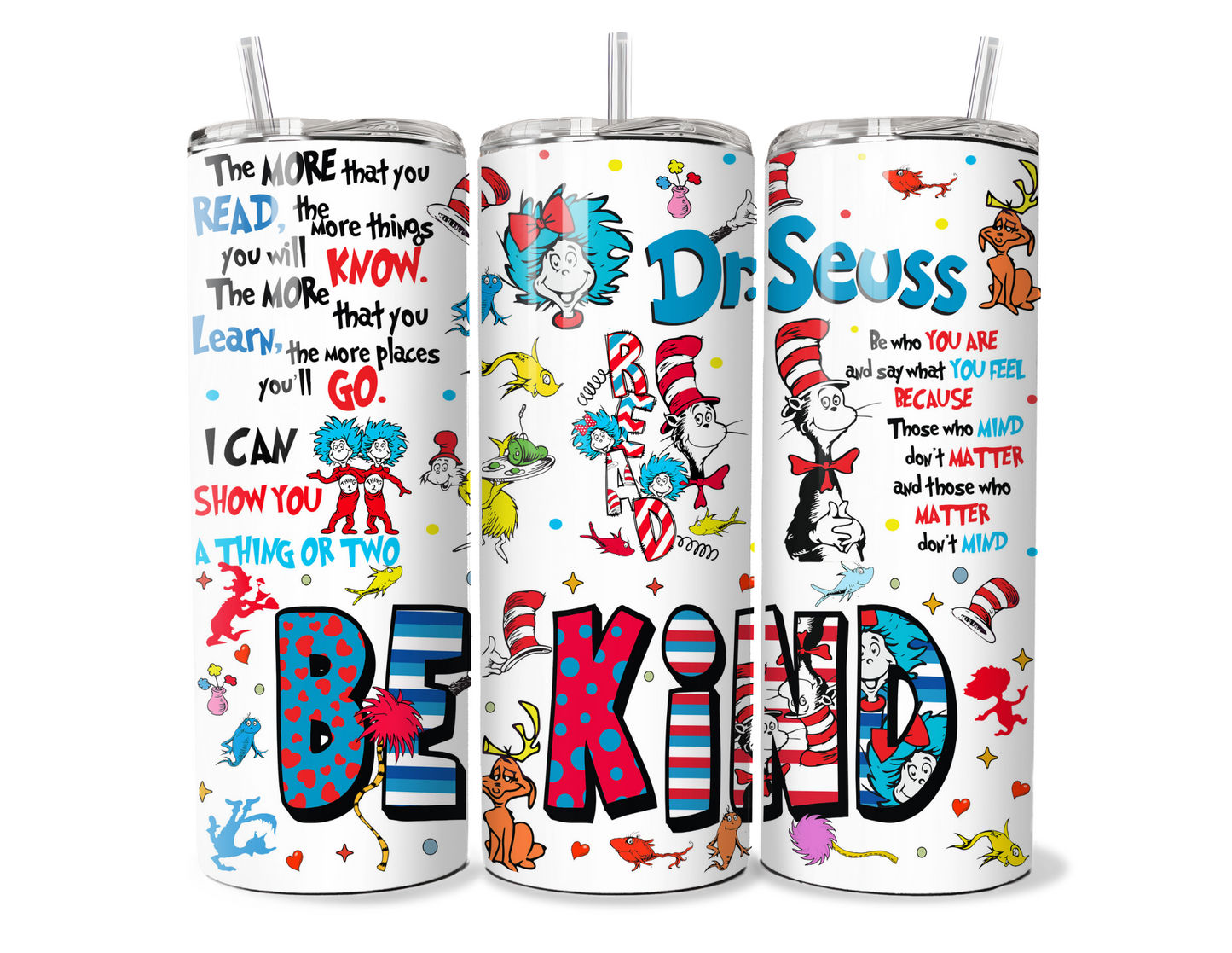 Be Kind Dr. Seuss Insulated Tumbler