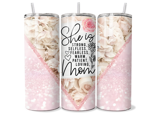 She is Mom Insulated Tumbler