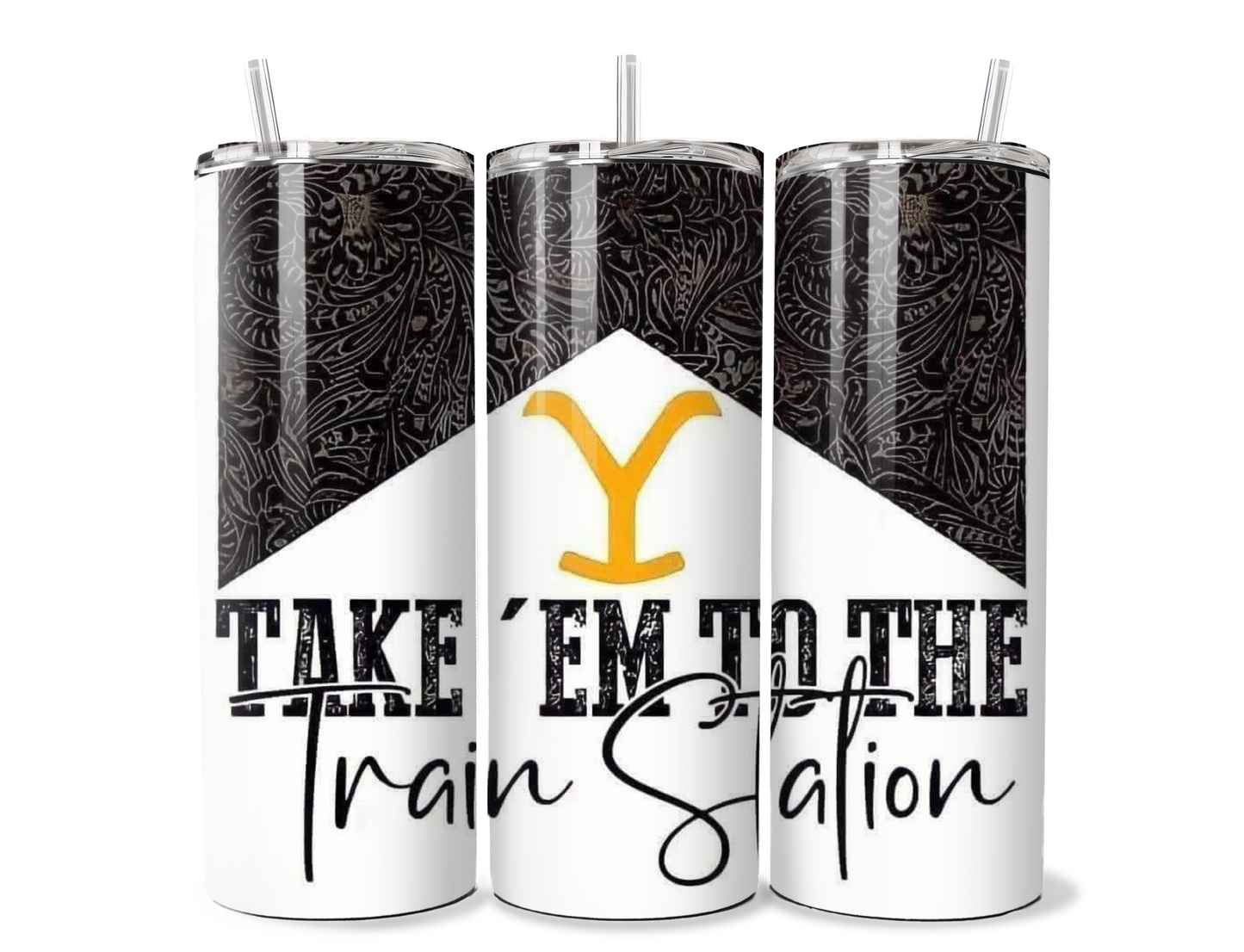 Take'em to the Train Station Insulated Travel Mug