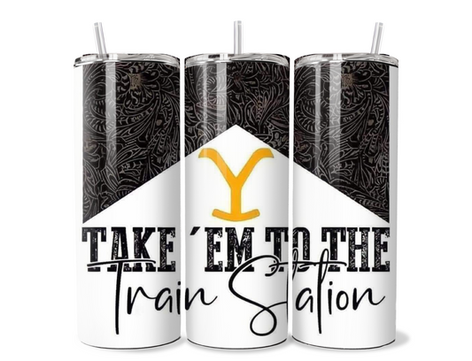 Take'em to the Train Station Insulated Travel Mug