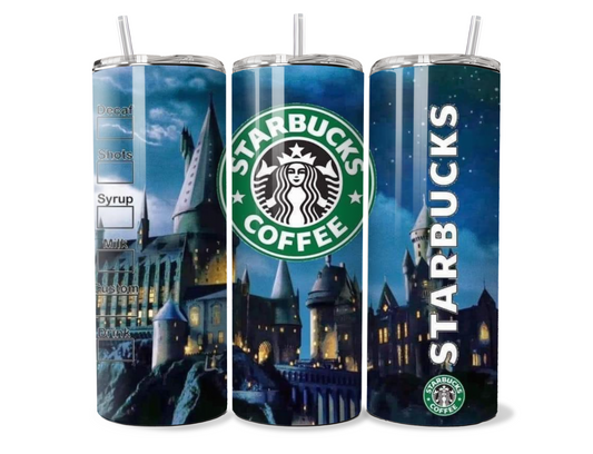 Harry Potter Castle Starbucks Insulated Tumbler