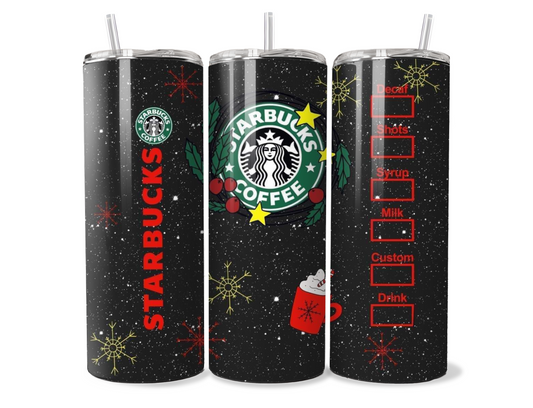Christmas Starbucks Insulated Tumbler