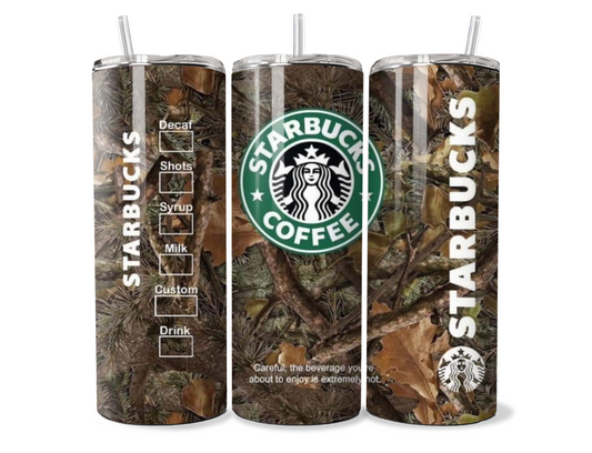 Camouflage Starbucks Insulated Tumbler