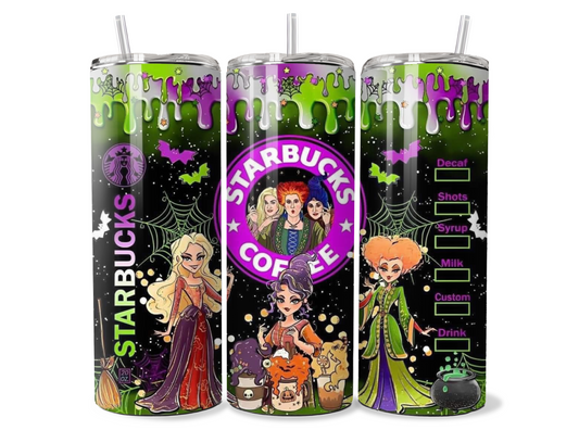 Hocus Pocus Halloween Insulated Travel Tumbler