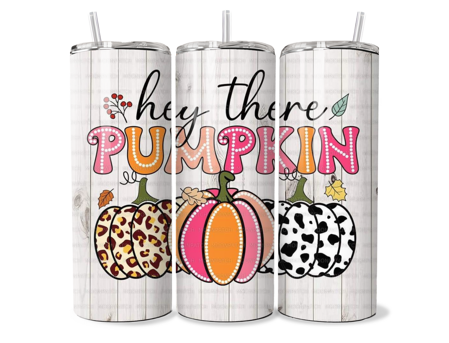 Hey there Pumpkin Insulated Travel Tumbler