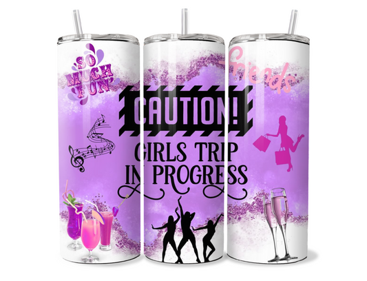 Girl's Trip Insulated Travel Tumbler