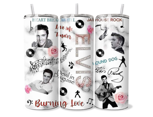 Elvis Insulated Travel Tumbler
