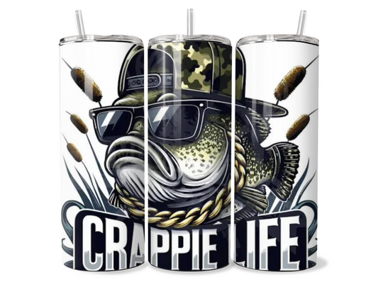 Crappie Life Fishing Tumbler | Cup