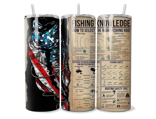 Fishing Knowledge Tumbler | Cup