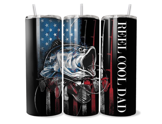 Reel Cool Dad Fishing Tumbler | Cup