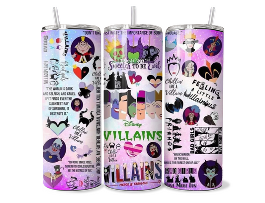 Villainess' of Disney Insulated Tumbler