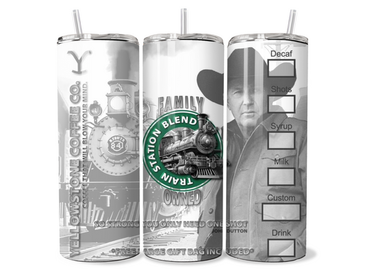 John Dutton Yellowstone Starbucks Insulated Tumbler
