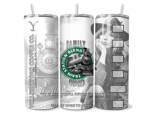 Beth Dutton Yellowstone Starbucks Insulated Tumbler
