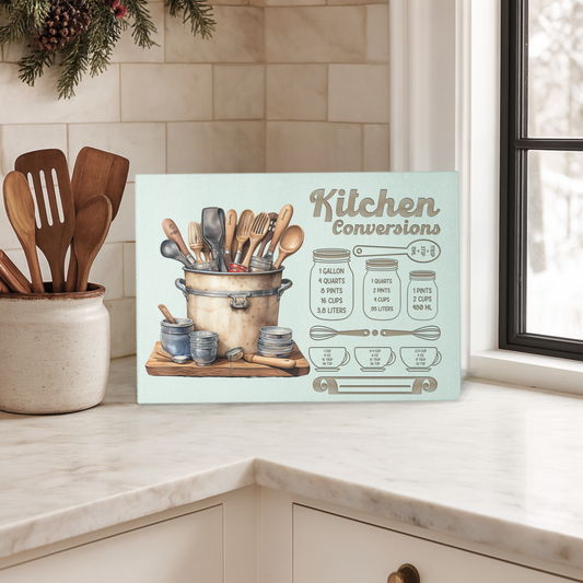 Rustic Kitchen Conversions Glass Cutting Board