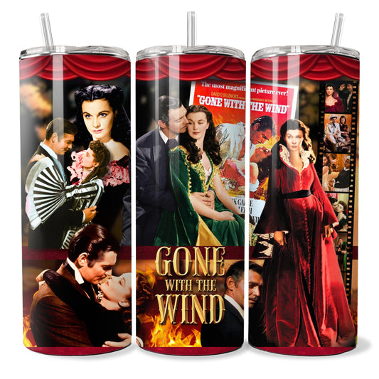 Custom gift for Gone with the Wind Lovers - Insulated Travel Tumbler | Mug | Cup