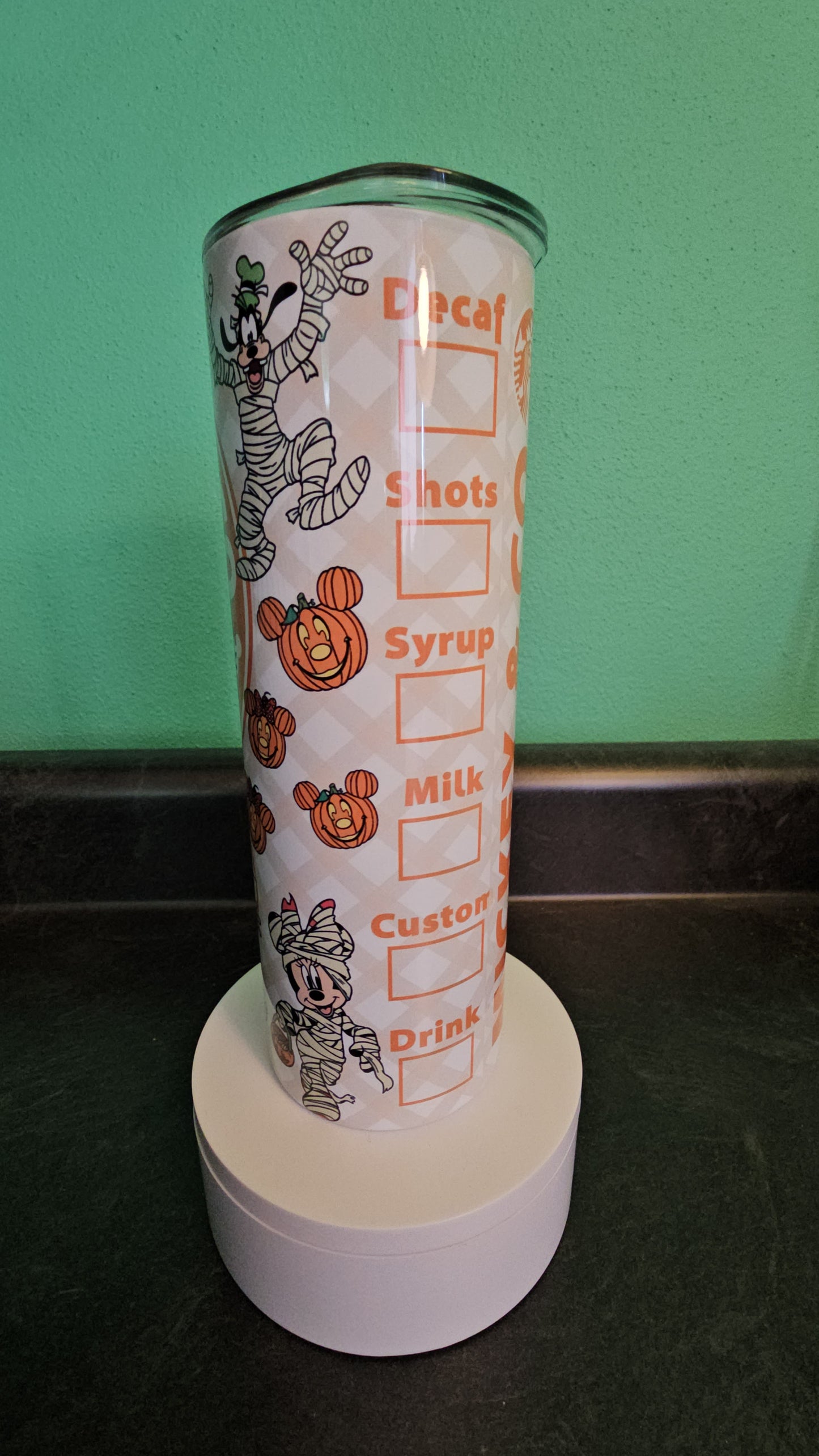 Mickey Mouse Halloween Insulated Travel Tumbler