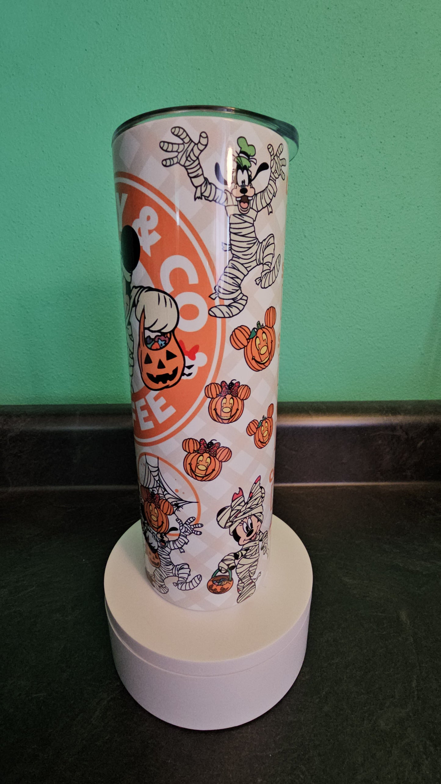 Mickey Mouse Halloween Insulated Travel Tumbler