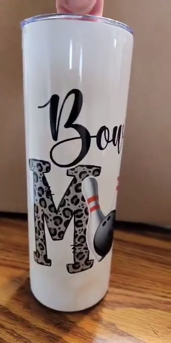 Bowling Mom Insulated Travel Mug