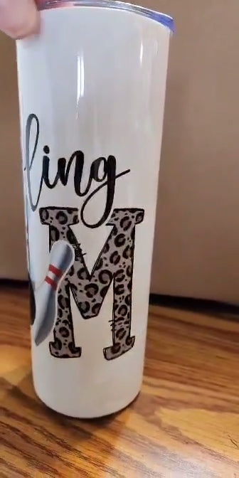 Bowling Mom Insulated Travel Mug