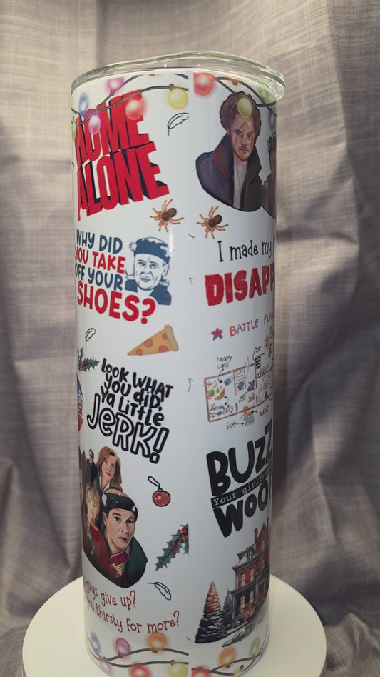 Home Alone Christmas Insulated Travel Mug