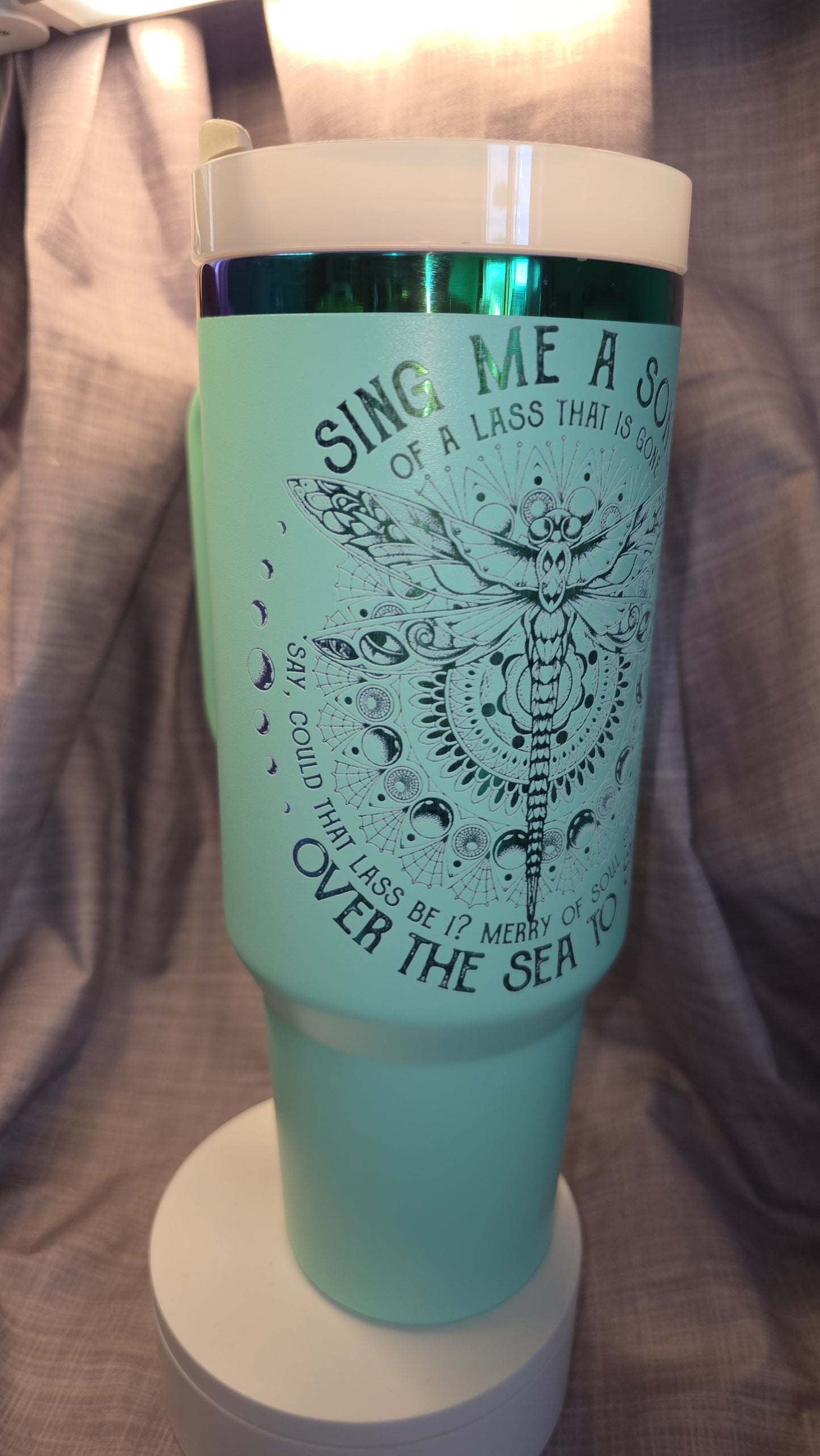 40oz Insulated Custom Sassenach Tumbler
