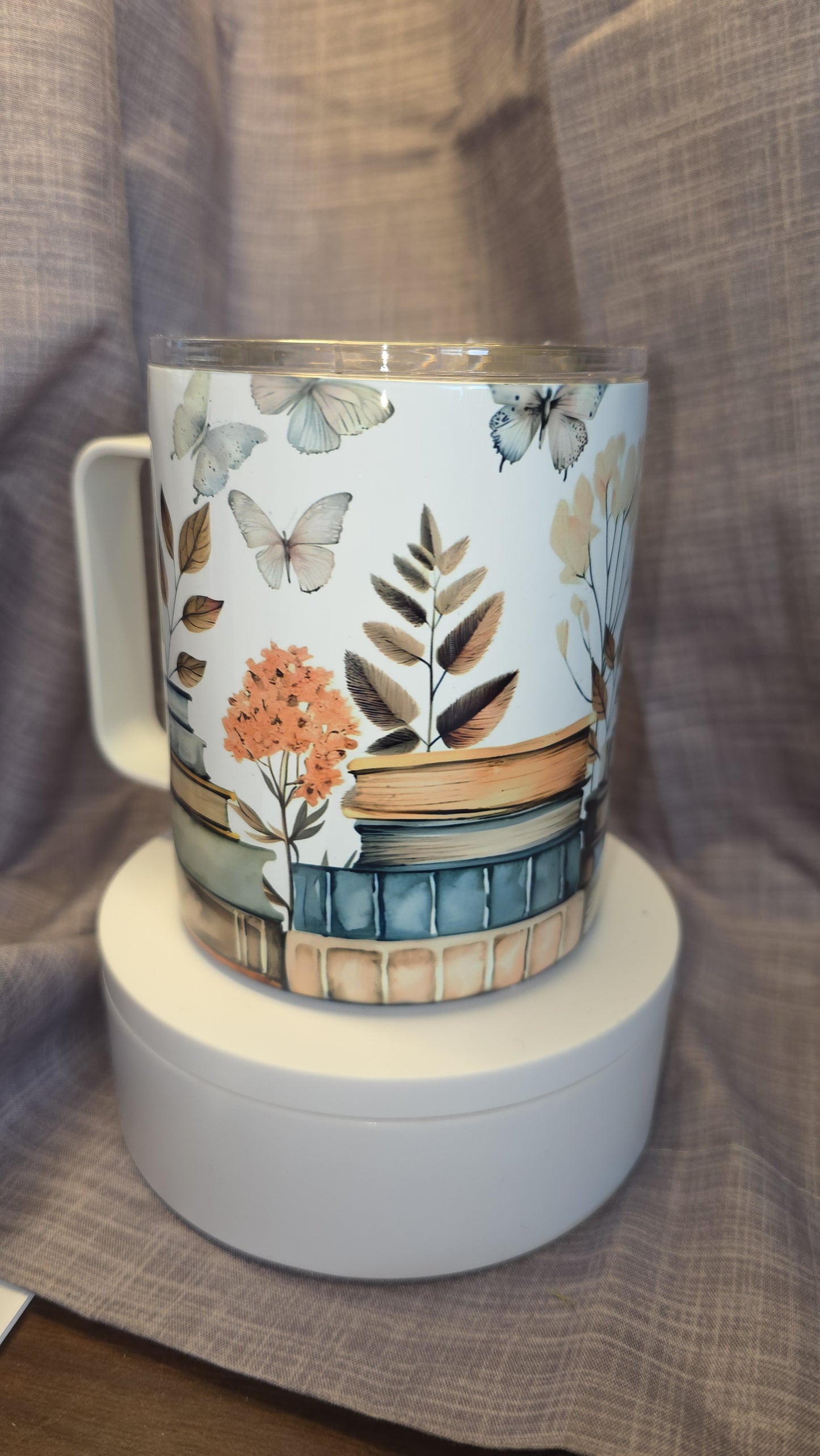 12oz Book Lover Insulated Mug