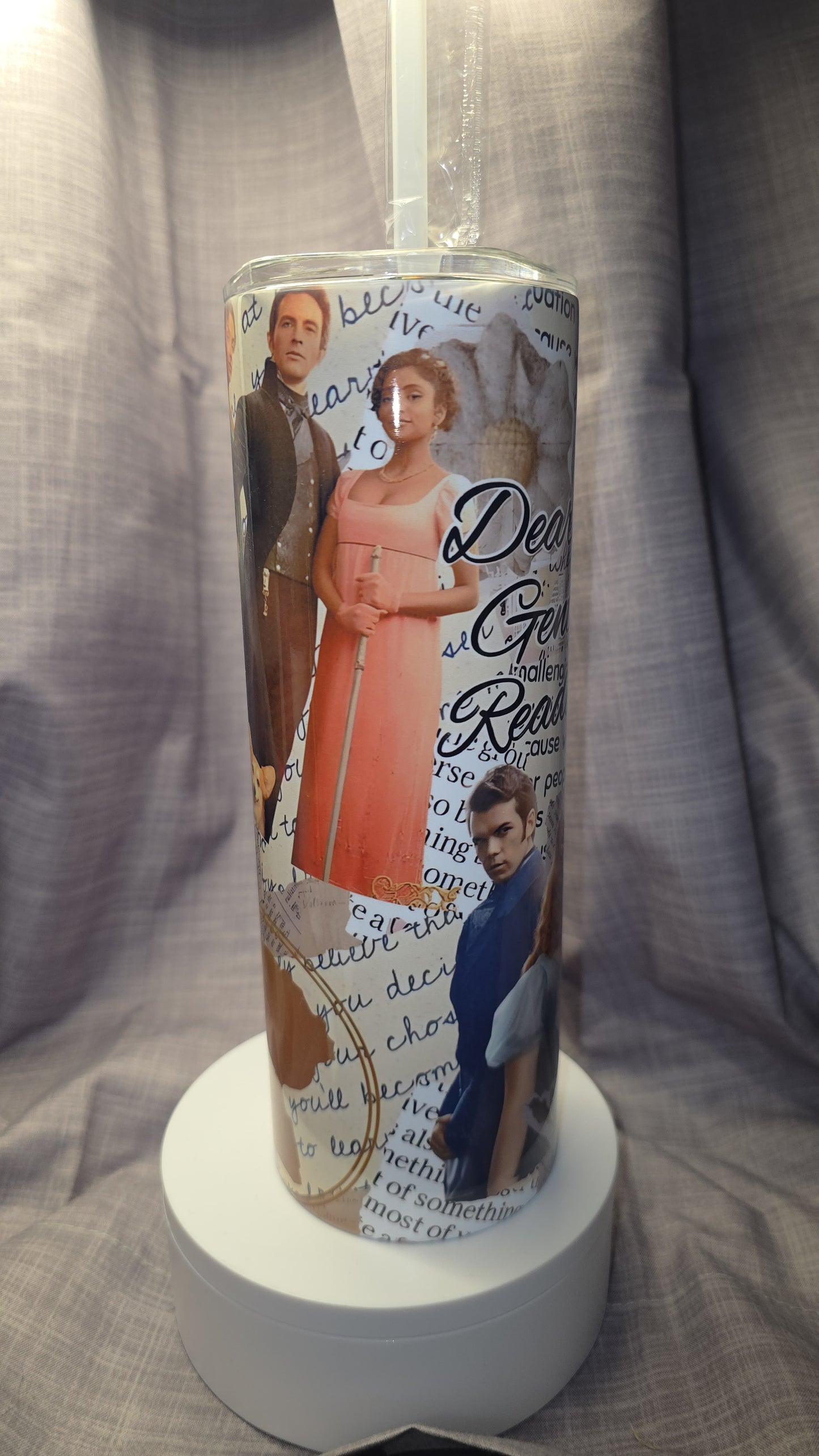 Custom Bridgerton Inspired Insulated Tumbler