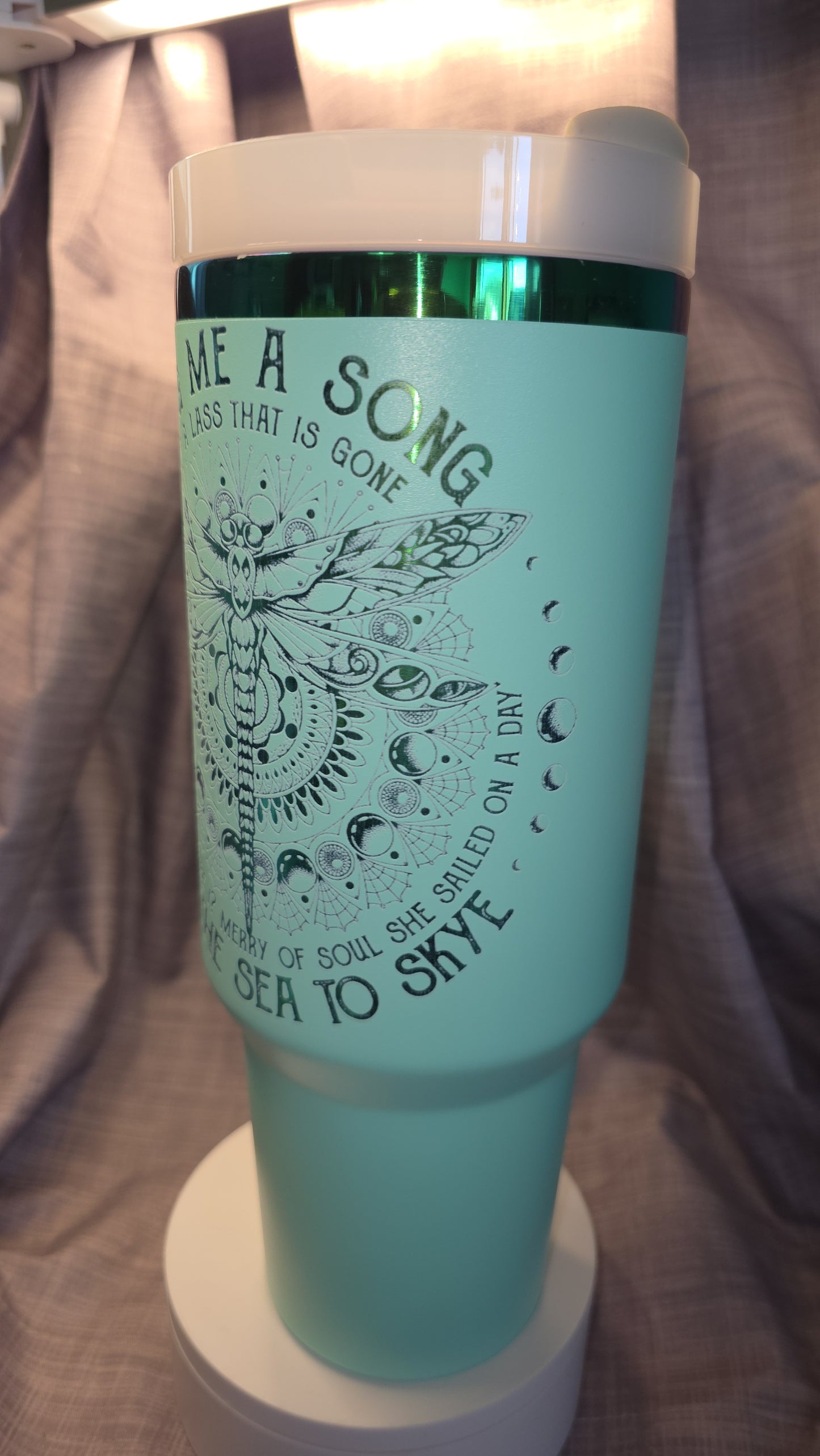 40oz Insulated Custom Sassenach Tumbler