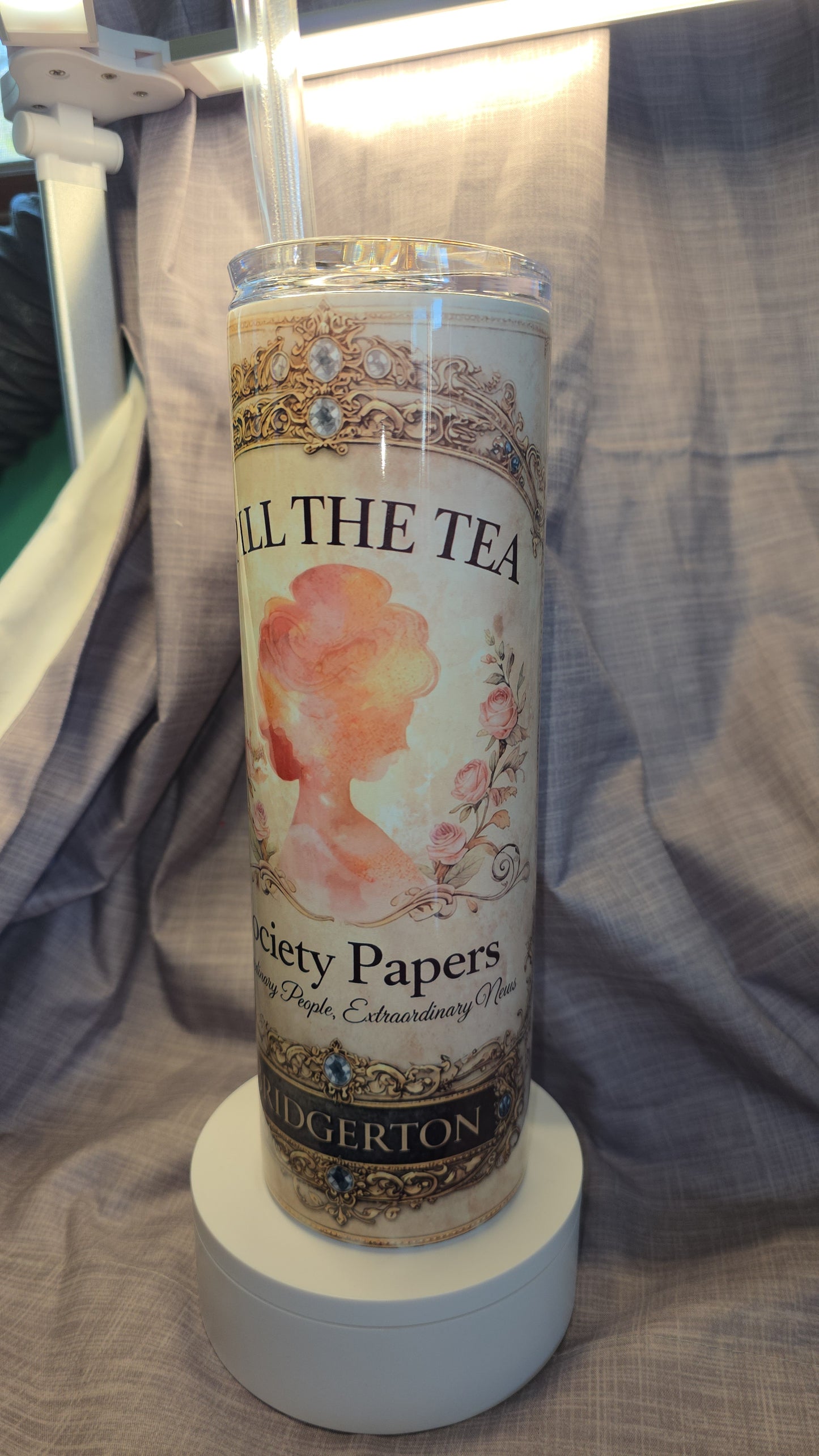 Spill the Tea Bridgerton Insulated Tumbler