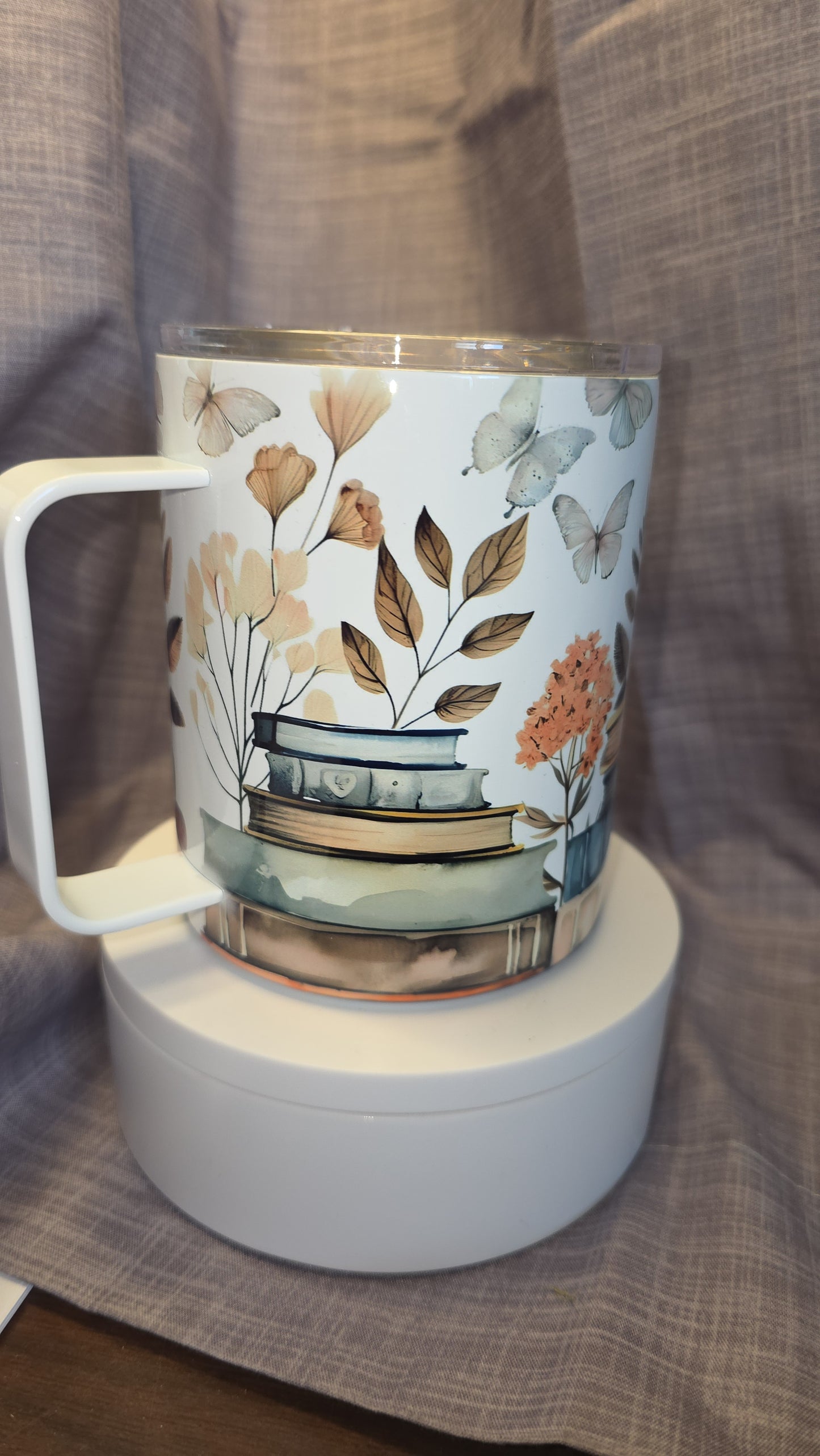 12oz Book Lover Insulated Mug