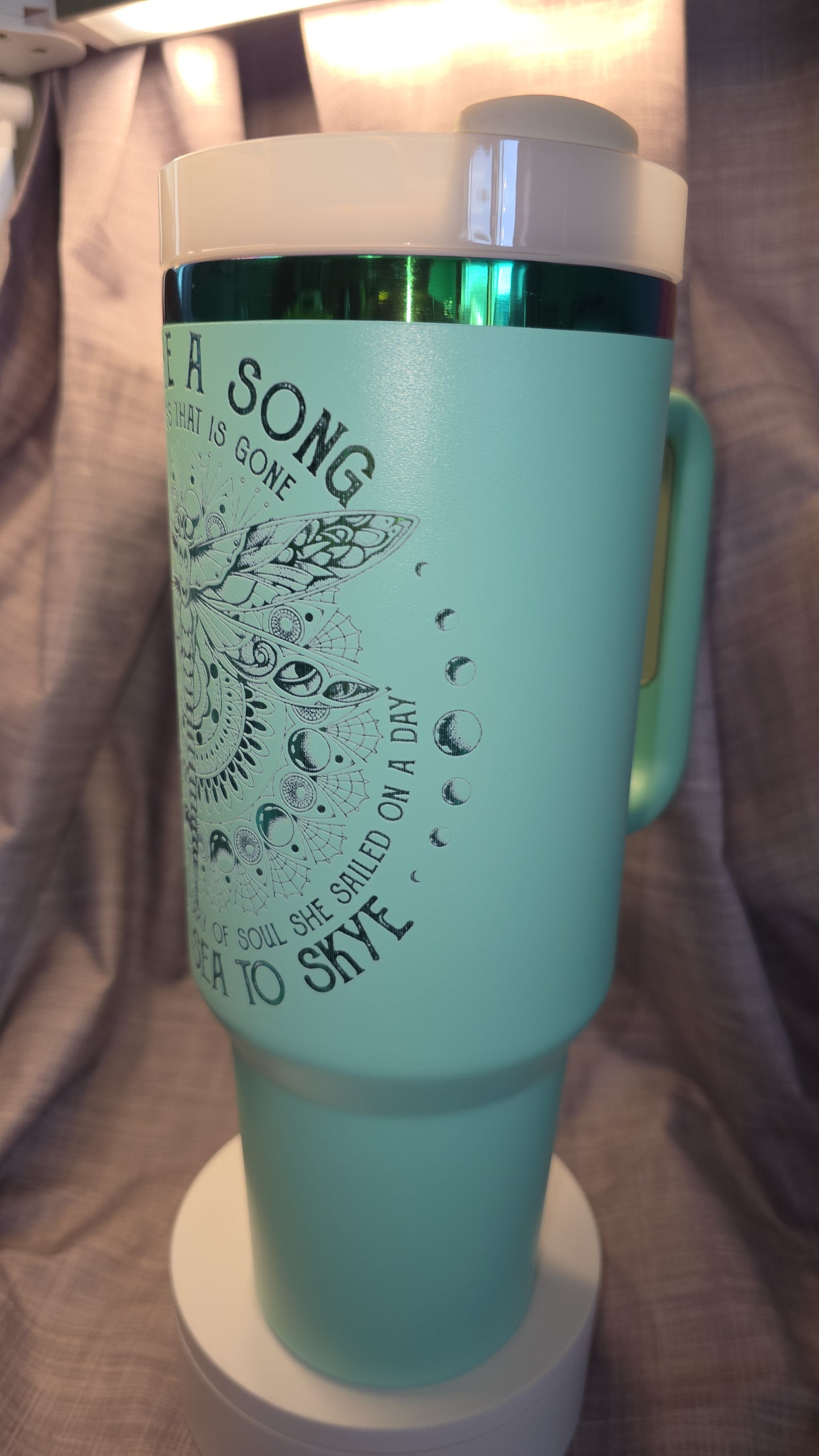 40oz Insulated Custom Sassenach Tumbler