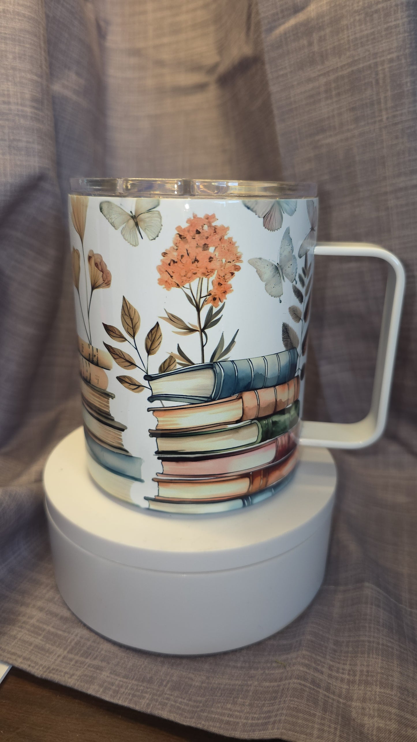 12oz Book Lover Insulated Mug