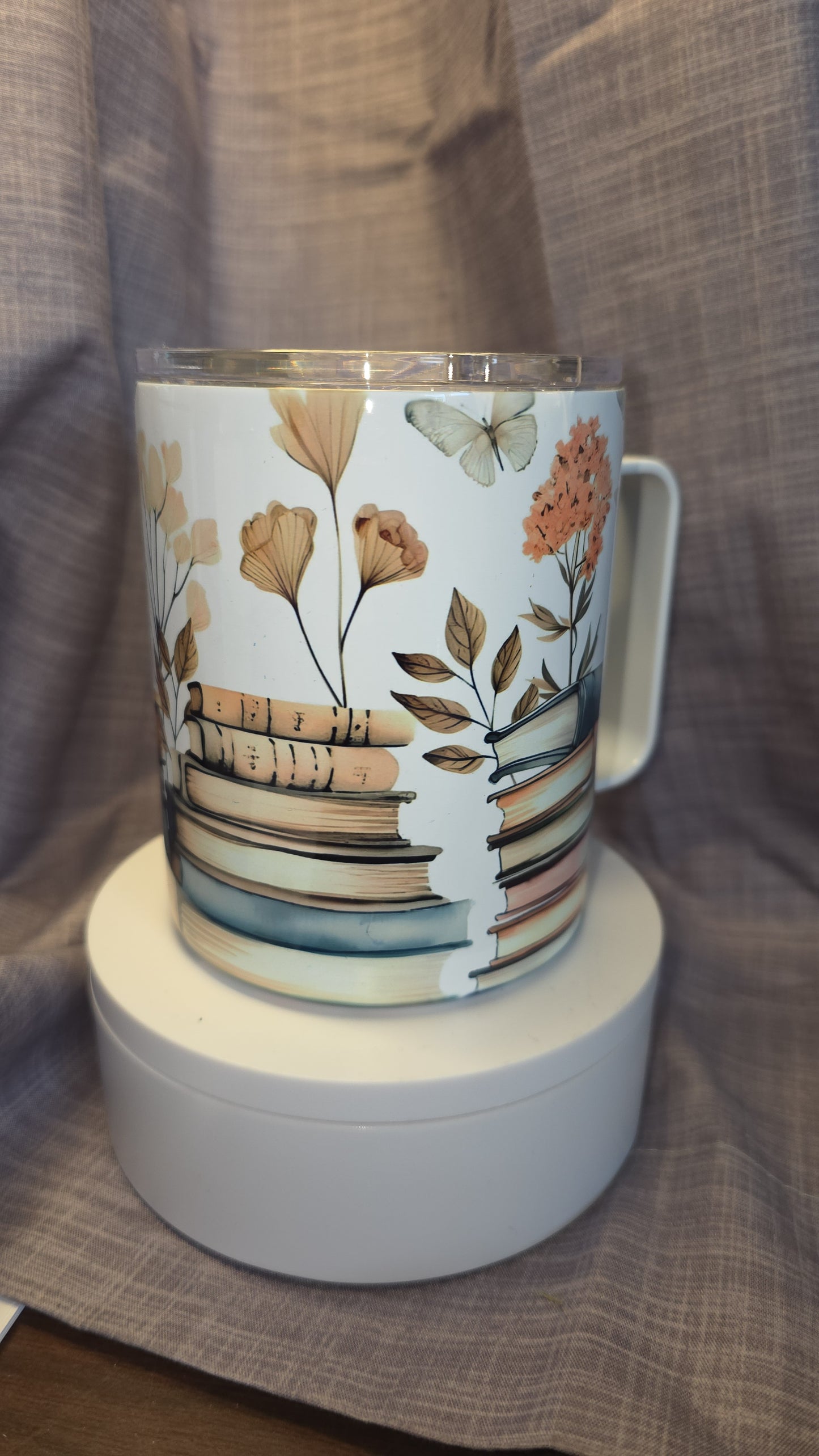12oz Book Lover Insulated Mug