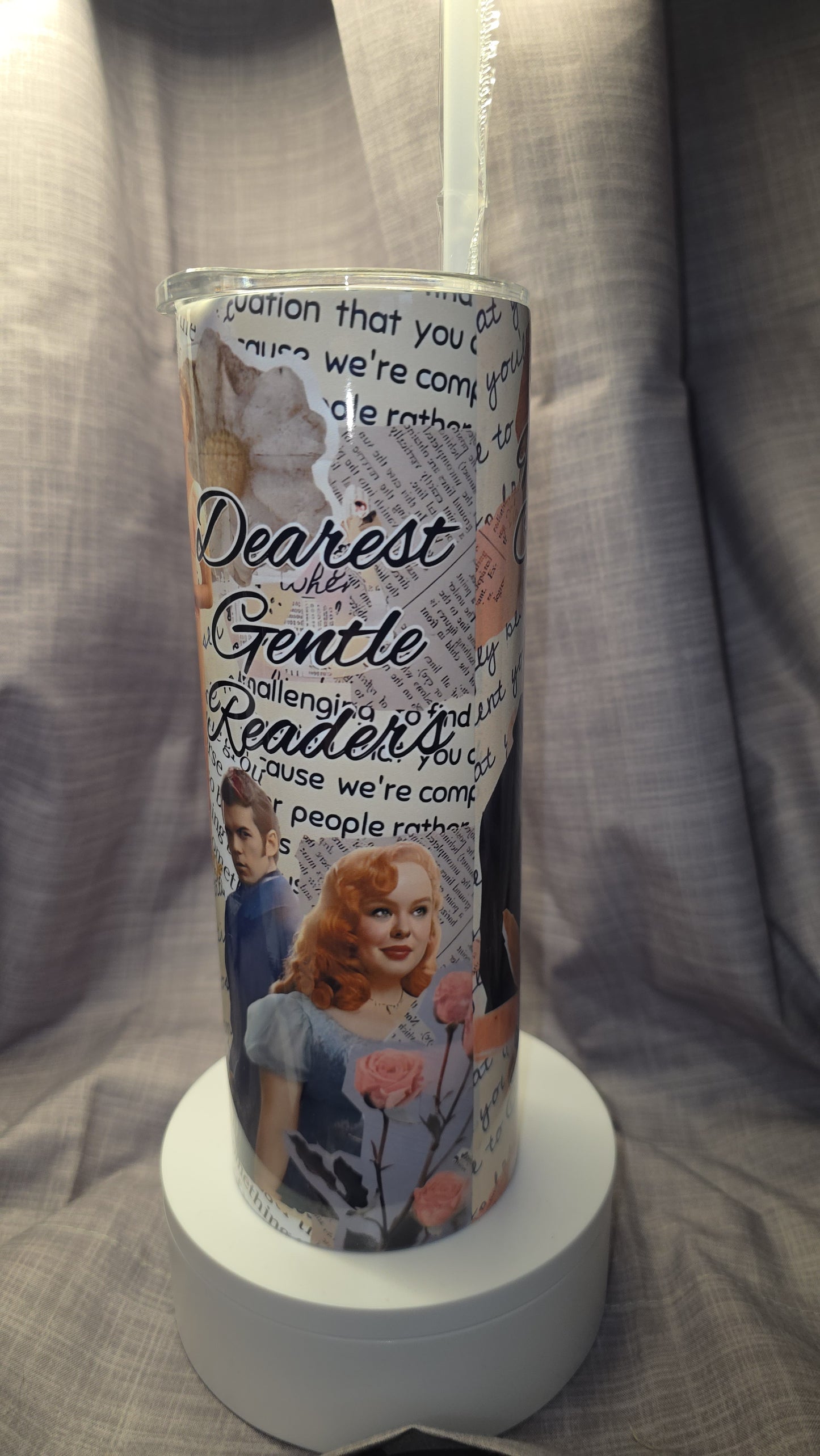 Custom Bridgerton Inspired Insulated Tumbler