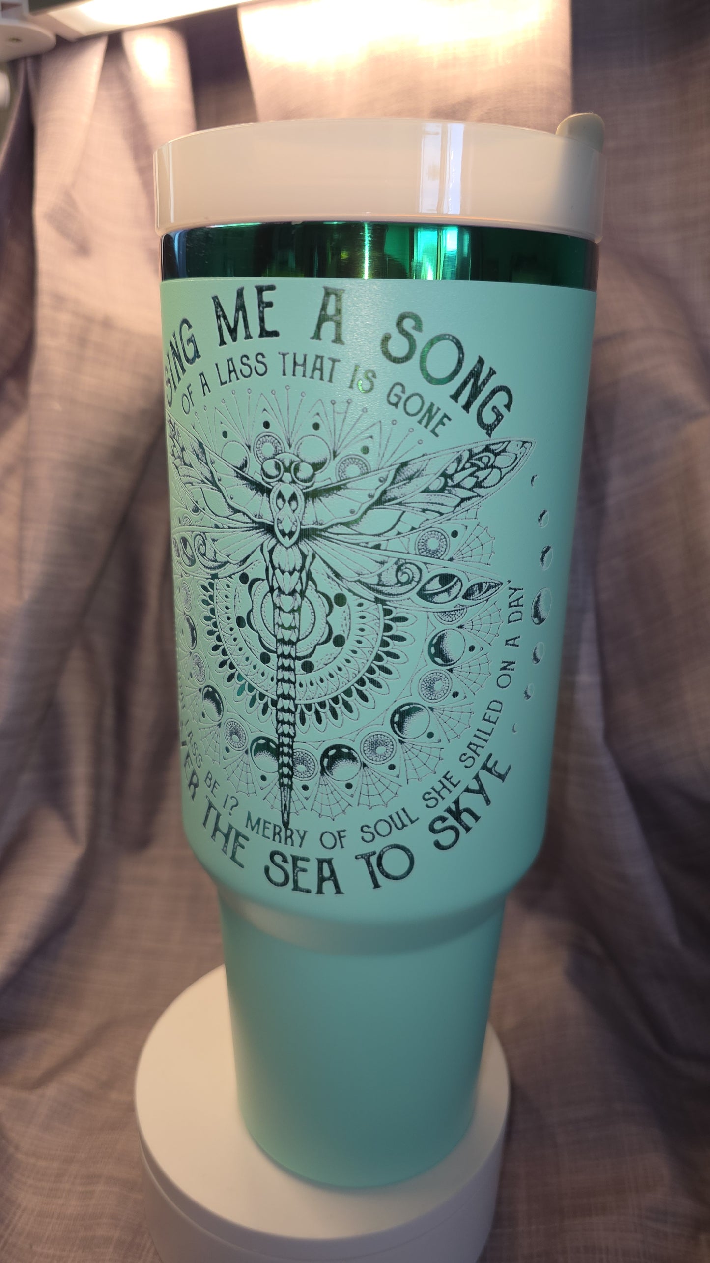 40oz Insulated Custom Sassenach Tumbler