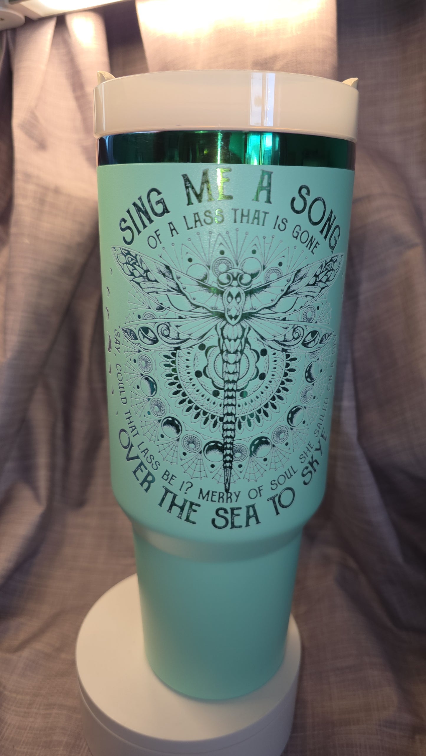 40oz Insulated Custom Sassenach Tumbler